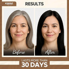 Hair Color Shampoo – 5 in 1 Hair Dye Shampoo for Grey Hair - Instant Hair Dye with 100% Color Accuracy Enriched with Natural Ingredients - Ammonia Free - 500ml (Black)