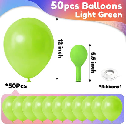 Lime Green Balloons, Baby Shower, Anniversary, Graduation, Wedding Decorations - Image 2