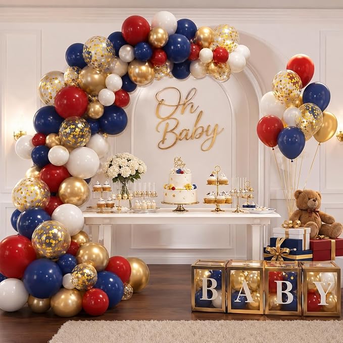 Red White Blue Balloon - Image 5