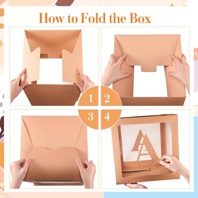 Zhanmai Baby Boxes for Bear Baby Shower Decoration - Image 3