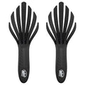 Wet Brush Go Green Curl Detangler Hair Brush - Black - Ultra-Soft IntelliFlex Detangling Bristles Glide Through Tangles with Ease - Great For Curly Hair - No Split Ends & Pain-Free (Pack of 2)