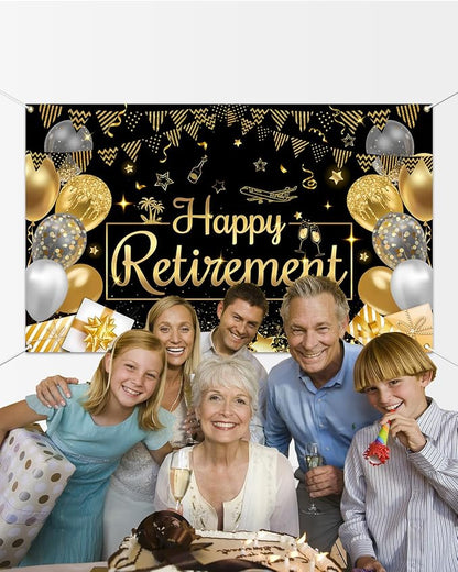 Mocsicka Happy Retirement Banner - Image 4