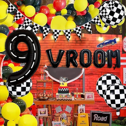 134pcs Race Car Balloon Birthday Party Supplies Decorations - Image 4