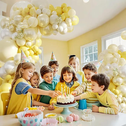 Yellow Balloon Arch Kit for Baby Shower Bridal Shower Decorations | 108Pcs - Image 4