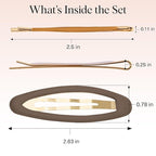Kitsch Hair Clips for Women & Bobby Pins – Gold Metal Snap Hair Barrettes | Stylish, No Slip, Pain-Free | Ideal for Everyday Hairstyles | Ideal Gifts for Women - Sedona, 8pc Set