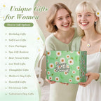 Birthday Gifts for Women Self Care Gifts for Women Happy Birthday Gift Baskets for Mon Wife Grandma Girlfriend Best Friend,Sister,Daisy Relaxing Spa Gifts Set Christmas Gifts