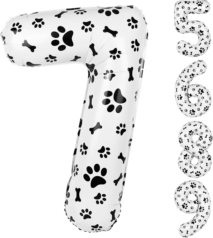 40 Inch Dog Foil Balloons by AXBMM