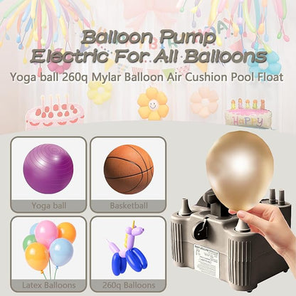4-in-1 Electric Balloon Pump for All Balloons, Inflatables, and Sports Balls - Image 4