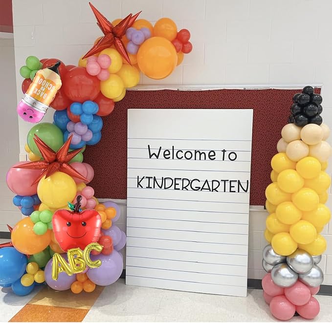 Back to School Balloon Arch Garland Kit, First Day of School, Kindergarten - Image 7