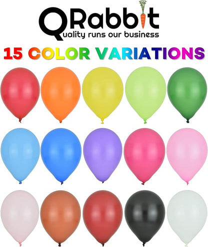 QRabbit 150 Pack 12 Inch Balloons - Image 4