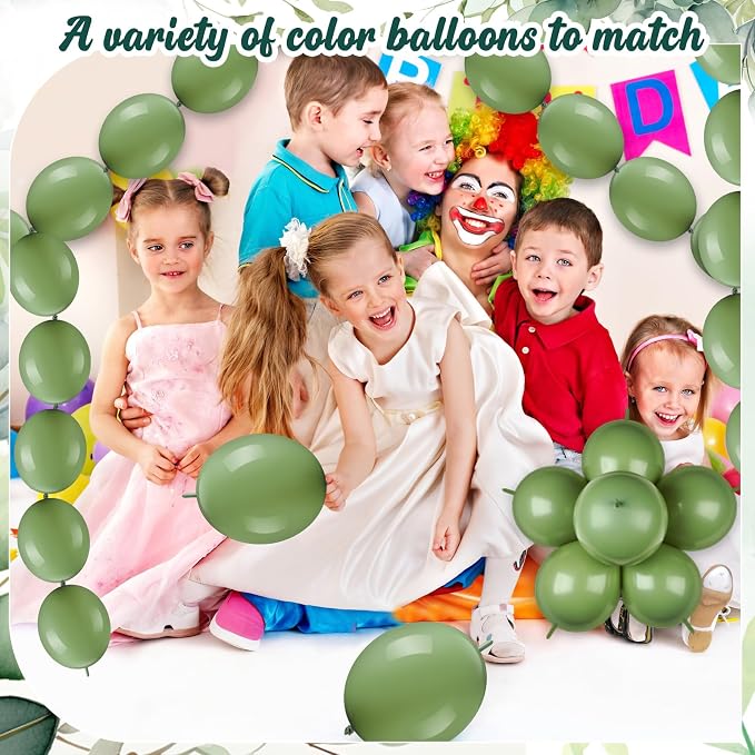 100 Pcs Link Balloon Quick Linking Latex Connected Balloons Linkable - Image 5