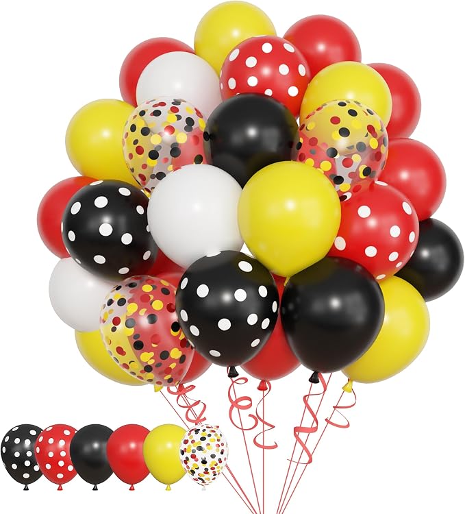 Amandir 153pcs Red Yellow Black Balloon Garland Arch Kit Different Sizes | 18 - Image 3