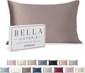 Bella Coterie Luxury Silk Pillowcase for Hair and Skin | 30 Momme | 100% Pure 6A Mulberry Silk | Super Soft | Perfectly Plush [Standard, Mocha]