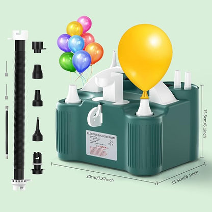 4-in-1 Balloon Pump Electric Balloon Pump Inflador De Globos Electrica Sports - Image 5