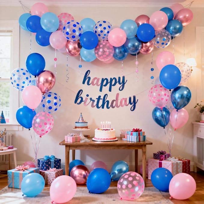 Gender Reveal Arch Kit, Different Size | Latex Balloons - Image 5