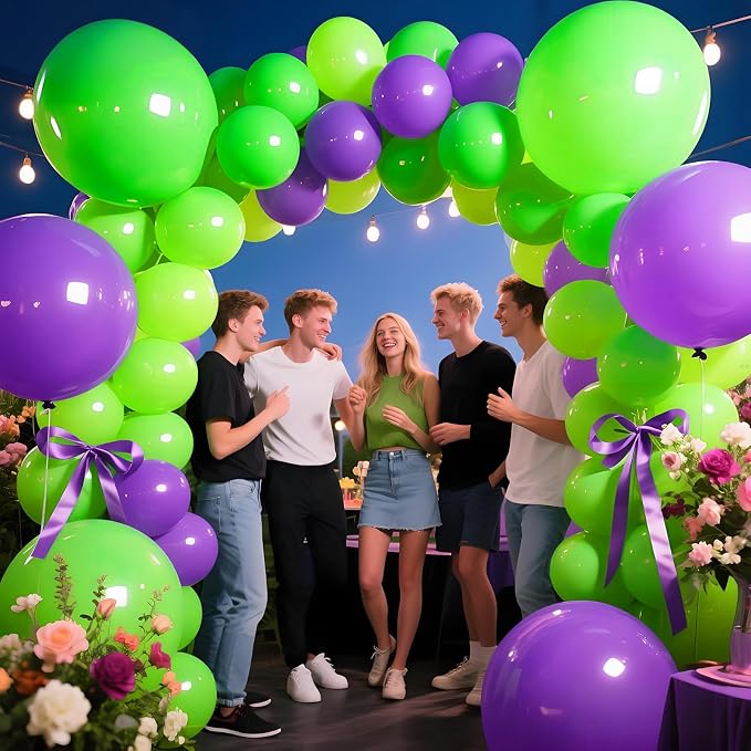 Light Green Balloon Arch Kit 111Pcs 18 12 5 Inch Latex Party Balloons Garland - Image 4