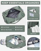 Gym Bag Womens,Travel Duffel Carry on Bag Sport Tote Bag Weekend Overnight Bag
