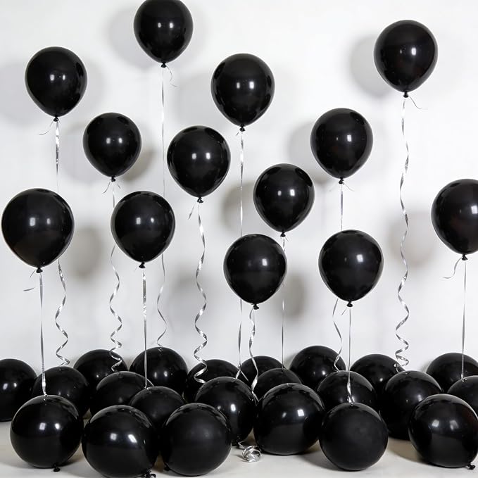 Balloons Birthday Decorations Black Balloons - Image 4