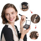 VOLLUCK Root Touch up Powder, Long-lasting Gray Hair Cover up Powder for All Hair Types, Waterproof for Women and Men (Brown, 0.42 0unce)