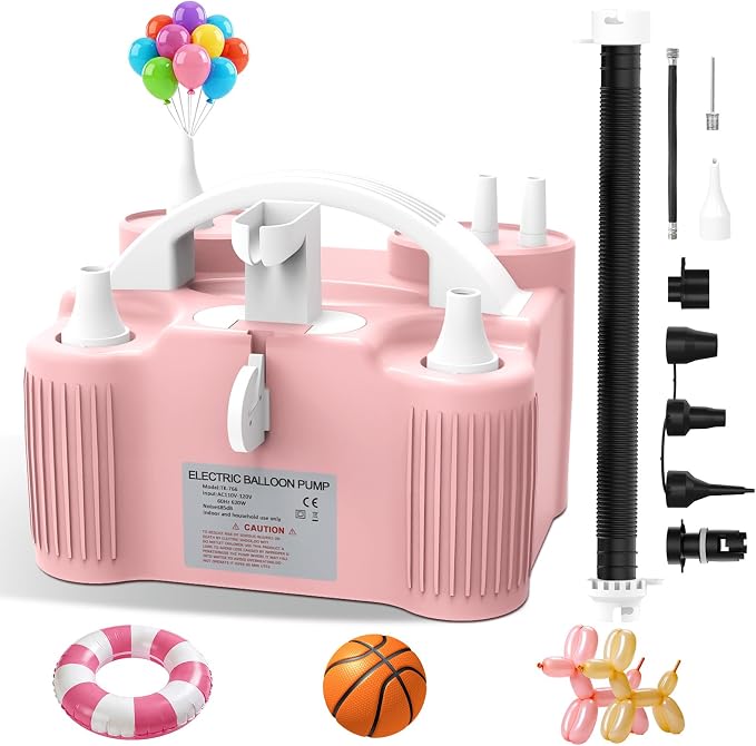 4-in-1 Electric Balloon Pump by IDAODANBalloonArchStandDecorations