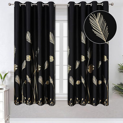 Grommet Window Black Blackout Drapes Energy Saving Light Blocking Blacout by ESTELARTEXTILER