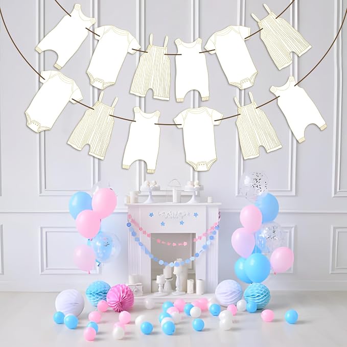 Neutral Baby Shower Bunting - Image 6
