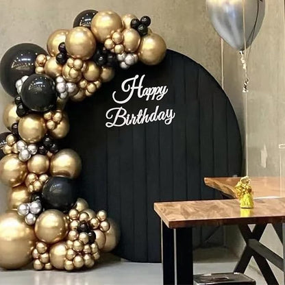 TONIFUL Happy Birthday Sign for Backdrop - Image 6