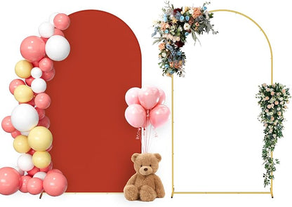 Neatsure Arch Backdrop Stand and Cover Set, 7.2FT Metal Photo Balloon Arch by Neatsure