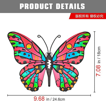 4 Pack Outdoor Butterfly Wall Decor - Image 4