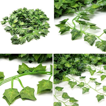 Comtelek 252 FT Artificial Ivy 36 Pack Ivy Vine Garland Ivy Leaves Greenery - Image 8