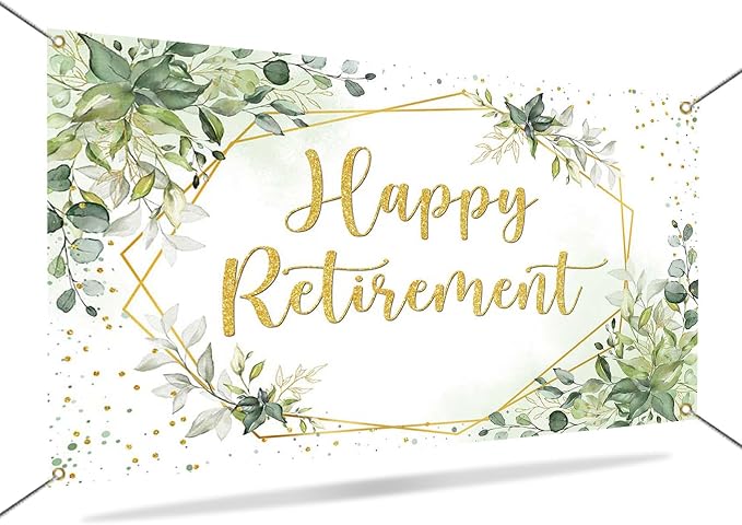 Mocsicka Happy Retirement Backdrop - Image 7