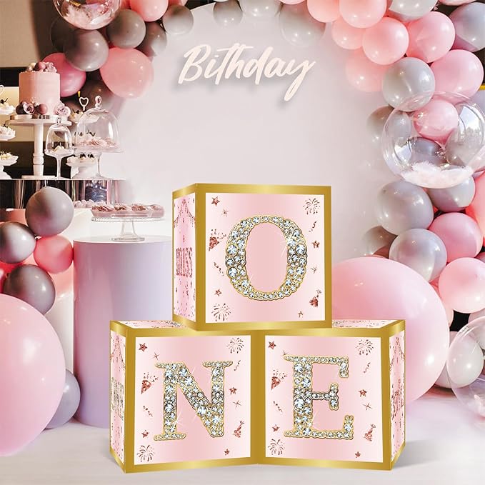 DataMoon 1st Birthday Decorations Boxes - Image 2