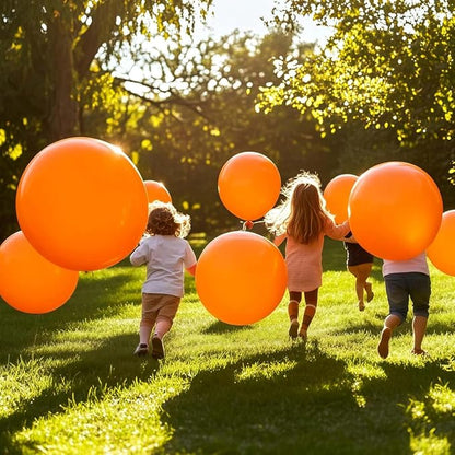30 Pcs Orange Balloons 36 Inch Orange Latex Large Balloons - Image 6