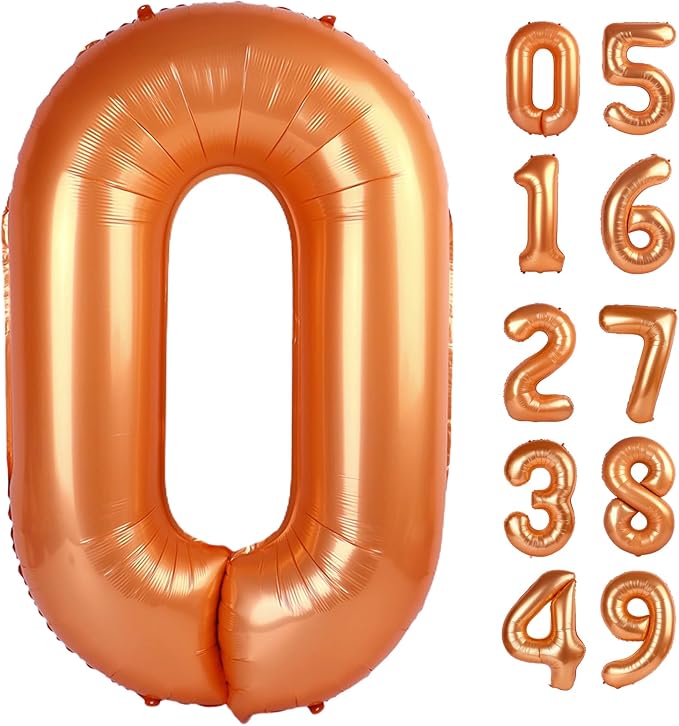 Orange 0 Balloon by IWERP