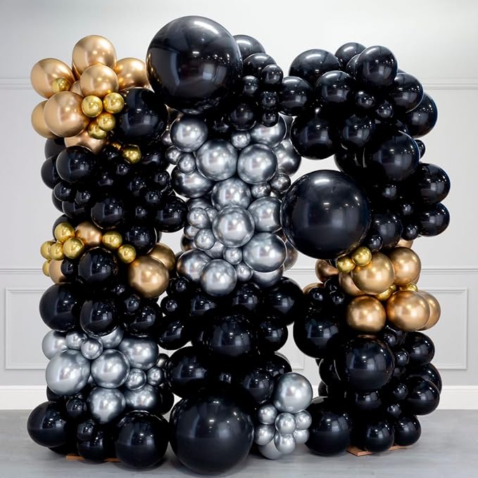 125pcs Black Balloons 5 Inch Small Balloons - Image 6