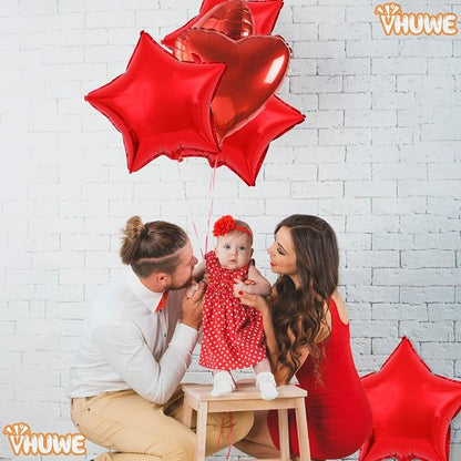 Red Star Balloons 18 Inch - Image 4