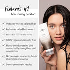 Four Reasons Color Mask - Coffee - (27 Colors) Toning Treatment, Color Depositing Conditioner, Tone & Enhance Color-Treated Hair - Semi Permanent Hair Dye, Vegan and Cruelty-Free, 6.76 fl oz