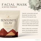 YARELI Bentonite Clay Powder Facial Mask & Cleansing Bath, Pure Indian Healing Clay, 2lb (32oz)