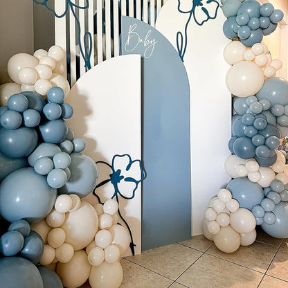 Dusty Blue Balloons - Image 6