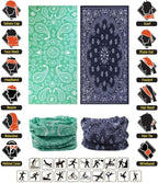Headband Neck Gaiter Head Wrap Headwear Face Mask Magic Scarf Bandana for Men and Women