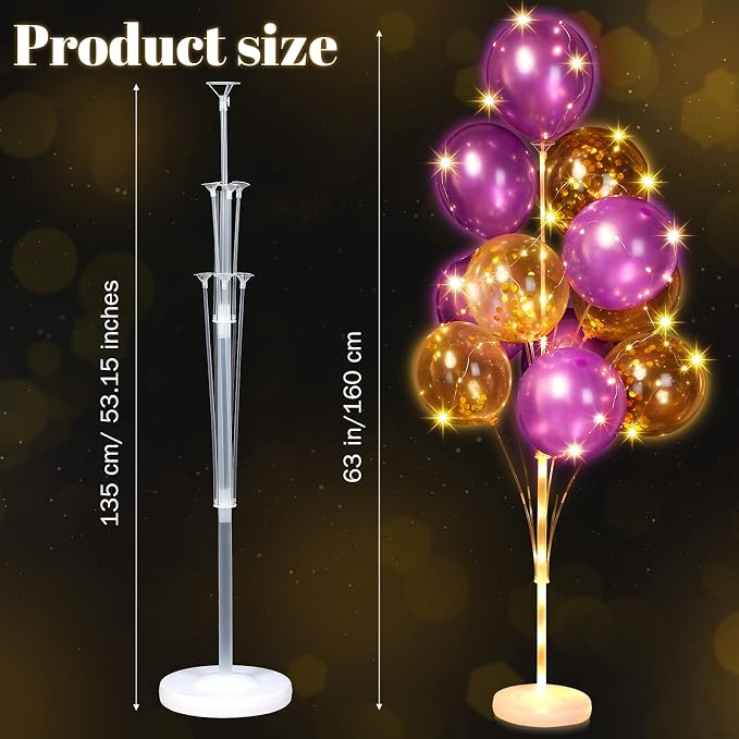 2 Set Floor Balloon Column Stand Kit - Image 4