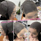 32 Inch 13x4 Lace Front Wigs Human Hair 180% Density Body Wave HD Lace Frontal Wigs Human Hair Pre Plucked Glueless Wigs for Women 100% Virgin Human Natural Color