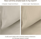 California Design Den 100% Cotton King Pillow Cases Set of 2, 800 Thread Count, Soft Pillow Cases Sateen, Fits King Size Pillows (Beige)