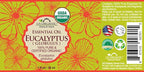 US Organic 100% Pure Eucalyptus Essential Oil (Globulus) - USDA Certified Organic, Steam Distilled - W/Euro droppers (More Size Variations Available) (30 ml / 1 fl oz)