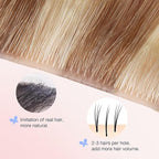 DOORES Invisi Edge Clip in Hair Extensions 20 inch 120g 7pcs, Virgin Real Human Hair PU Clip in Extension Invisible Seamless Natural Thickening Hairstyle, 60A Platinum Blonde