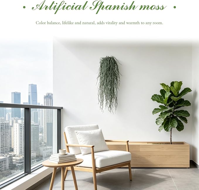 4 Pcs Fake Hanging Plants - Image 6