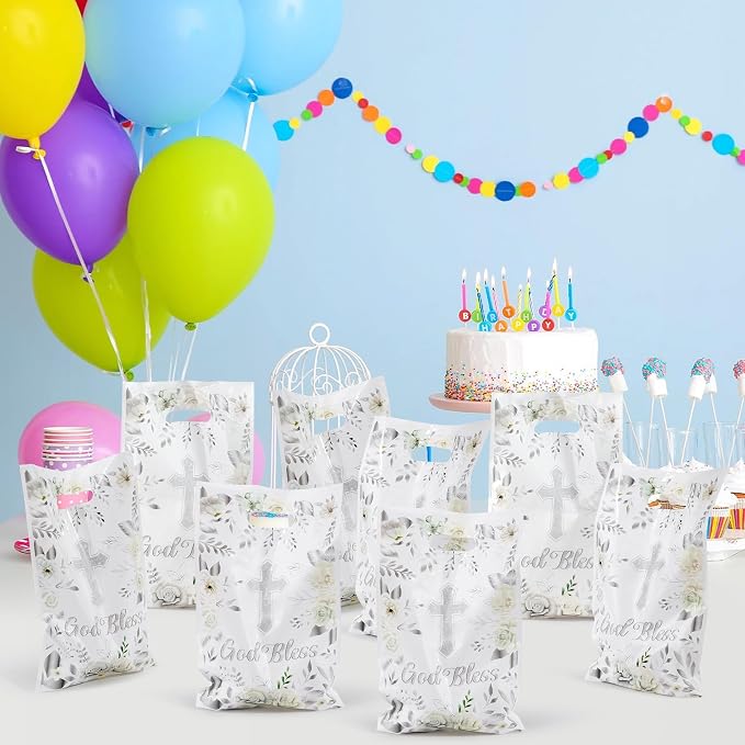 ANGOLIO 50Pcs First Communion Party Favor Bags - Image 5