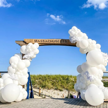 Awenztech White Balloons 12 inch - Image 6