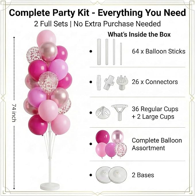Balloon Column Kit Set of 2 - Image 2