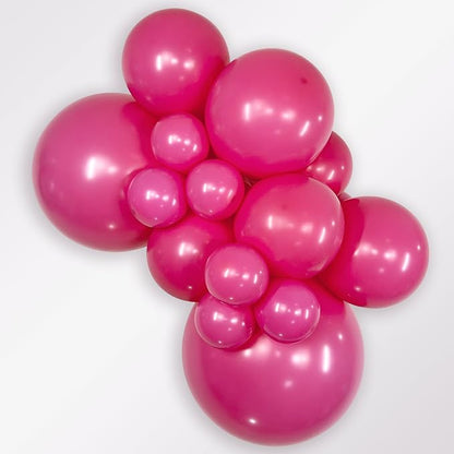 Sempertex Deluxe Fuchsia Balloons, 5 Inch, Graduation, Baby Shower, Anniversary - Image 2